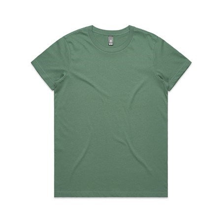 WOMENS MAPLE TEE AS COLOUR 100% COTTON