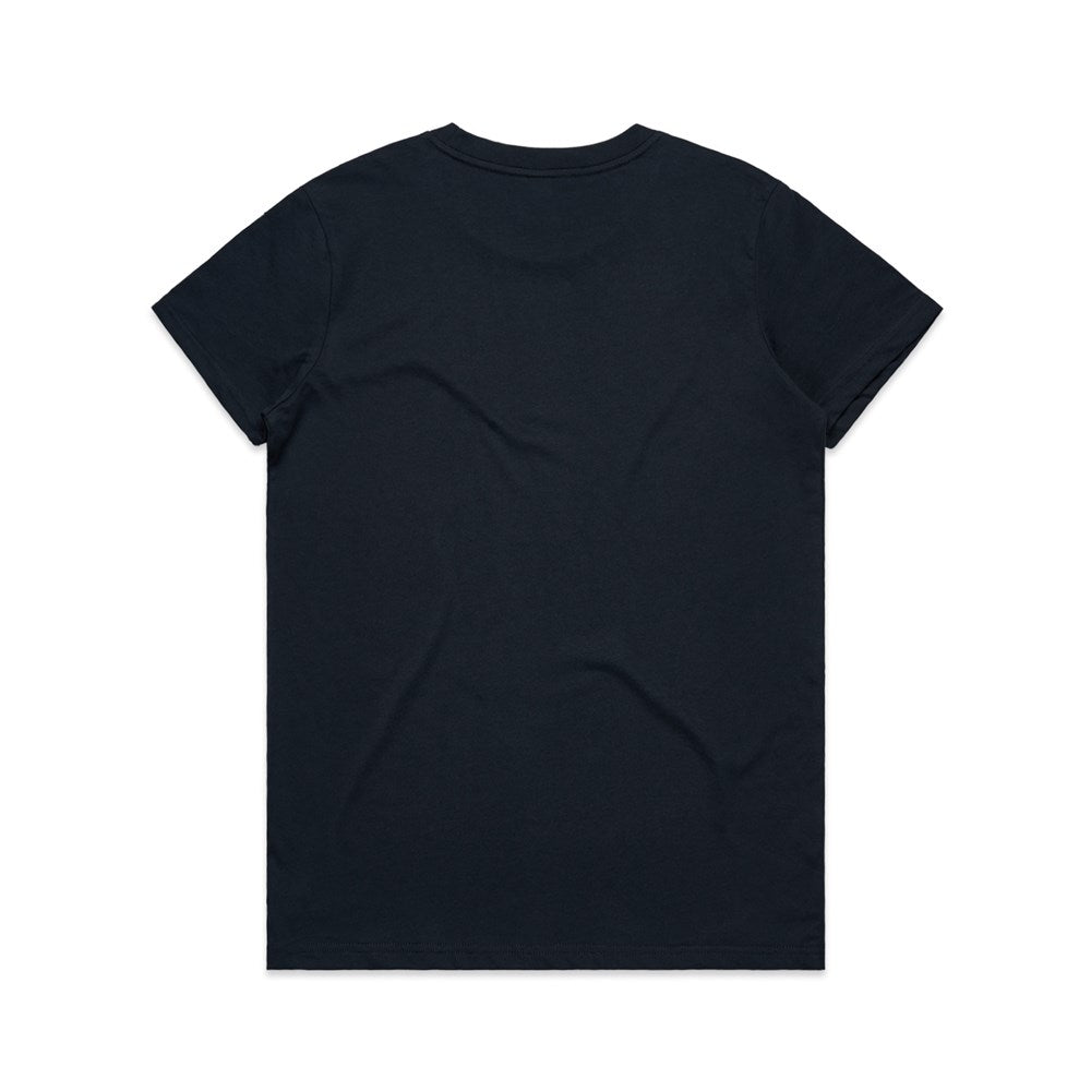 WOMENS MAPLE TEE AS COLOUR 100% COTTON