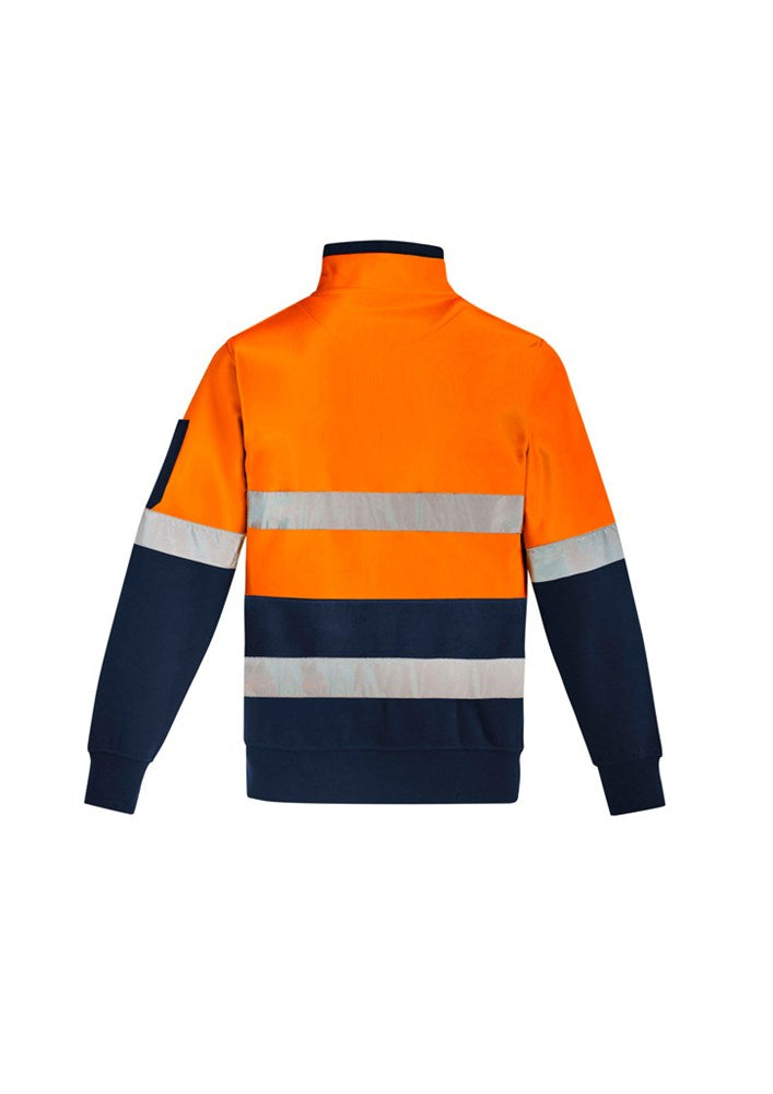 UNISEX HI VIS 1/4 ZIP BIZ PULLOVER - HOOP TAPED