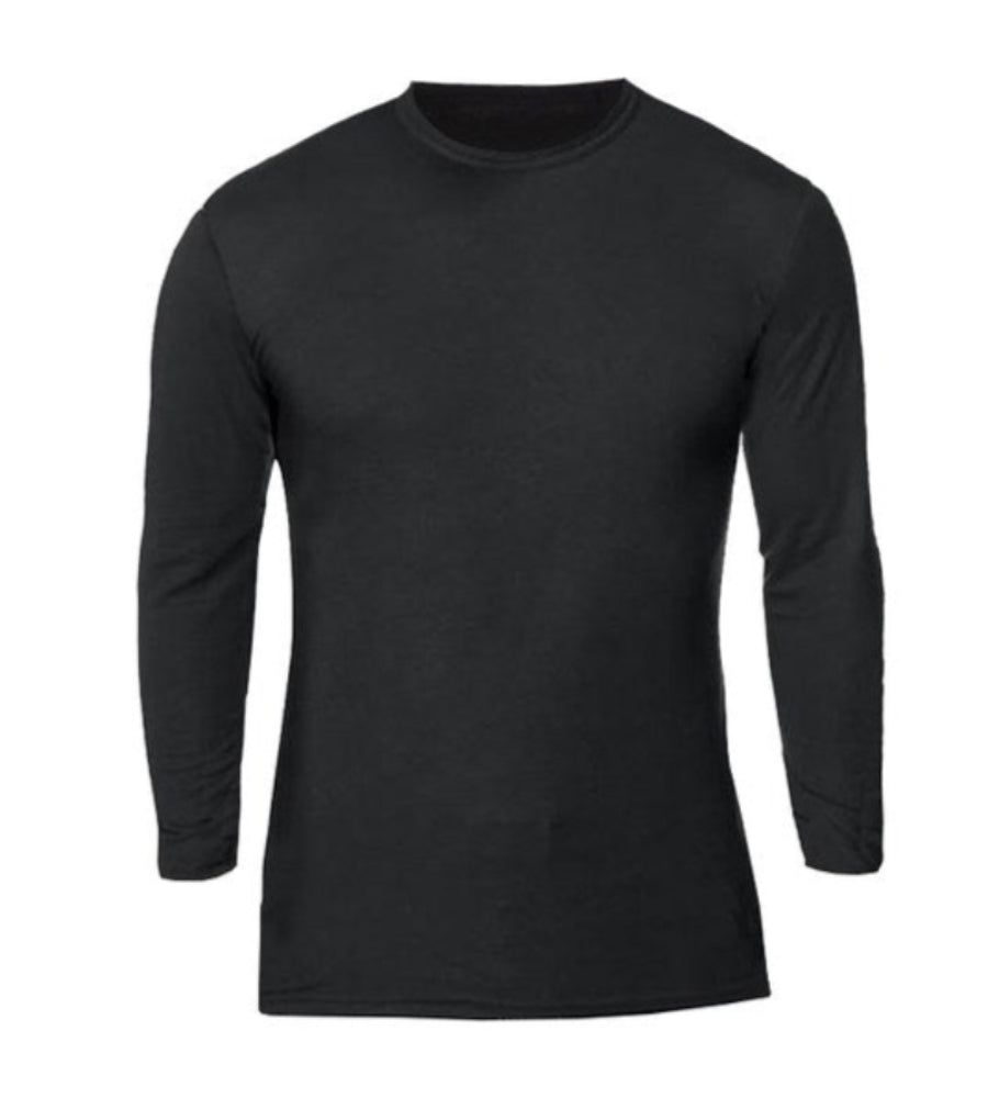 PREMIUM UNISEX LONG SLEEVE THERMALS | 50/50 POLY VISCOSE