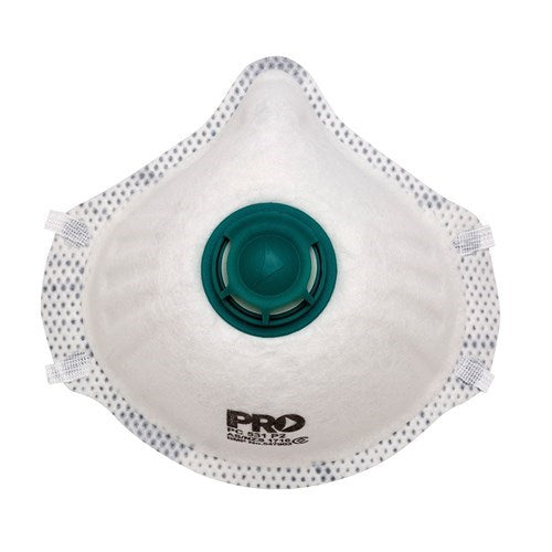P2 RESPIRATOR WITH VALVE - 12 BOX CARBON FILTER