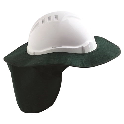BRIM & FLAP FOR HARD HATS, SUN PROTECTION