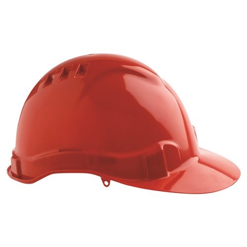 V6 VENTED HARD HAT ,FULL BRIM, PUSHLOCK ADJUST