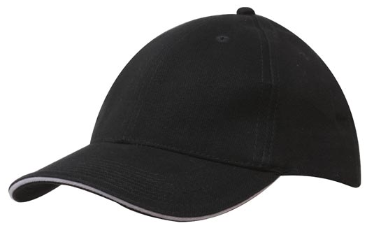 Brushed Heavy Cotton Sandwhich Trim Cap