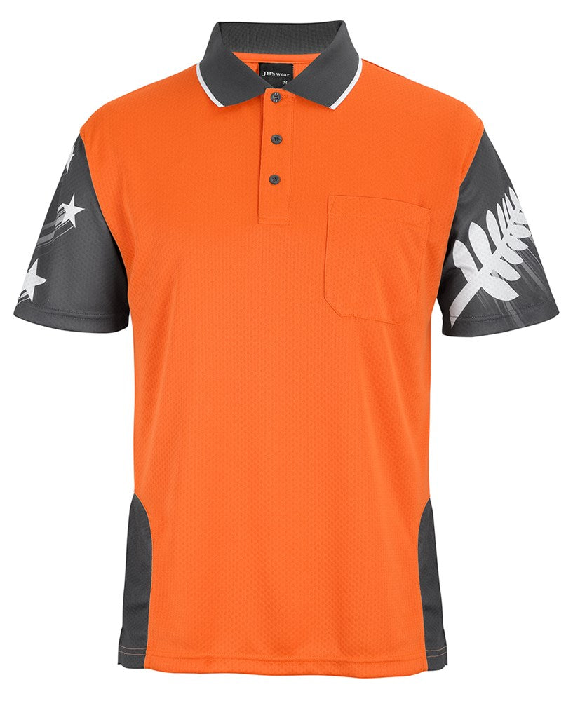 SILVER FERN HI-VIS POLO - Day Use | Short Sleeve