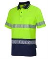 SEGMENTED HI-VIS POLO - Polycotton | Short Sleeve