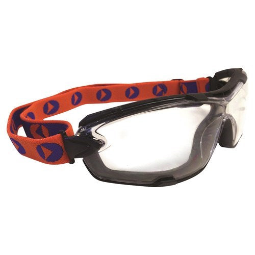 AMBUSH FOAM BOUND SAFETY GLASSES- Optional Arms or Head Strap