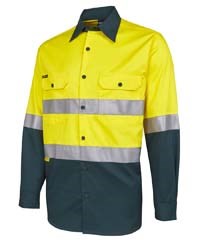 STAG HI-VIS WORK SHIRT - Day/Night | Long Sleeve