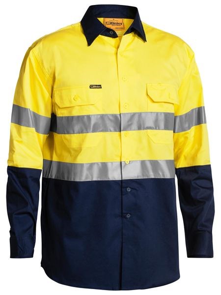 COOL LIGHTWEIGHT WORK SHIRT - Long Sleeve  | Hi-Vis