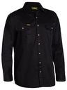 COTTON DRILL SHIRT - Long Sleeve | Look Good | Hard Wearing