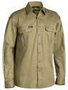 COTTON DRILL SHIRT - Long Sleeve | Look Good | Hard Wearing