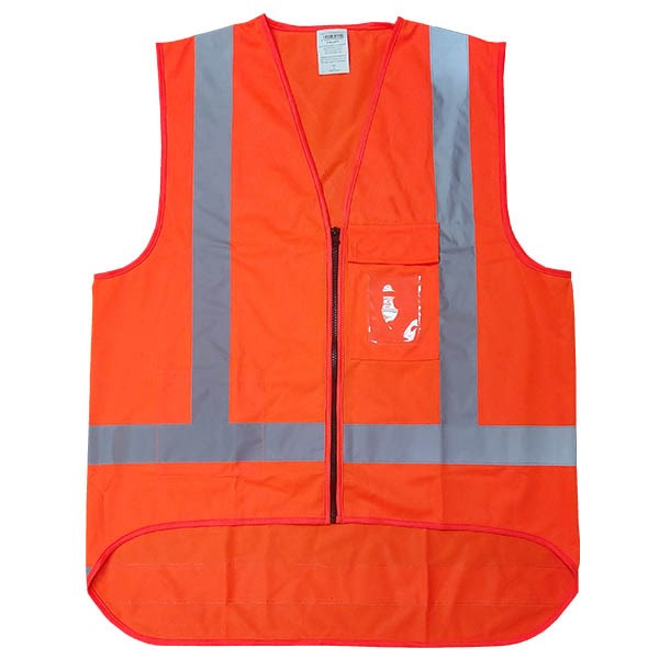 SLEEVELESS SAFETY VEST - TTMC -W17, H BACK