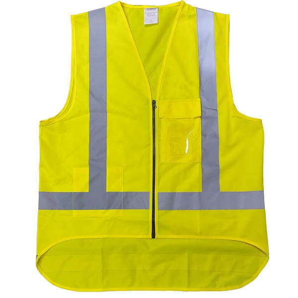 SLEEVELESS SAFETY VEST - TTMC -W17, H BACK