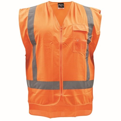 X-BACK HI-VIS VEST - TTMC-W17 COMPLIANT, SLEEVELESS