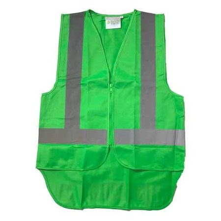 KIDS HI-VIS SAFETY VESTS - Zip-Up | Reflective Tape