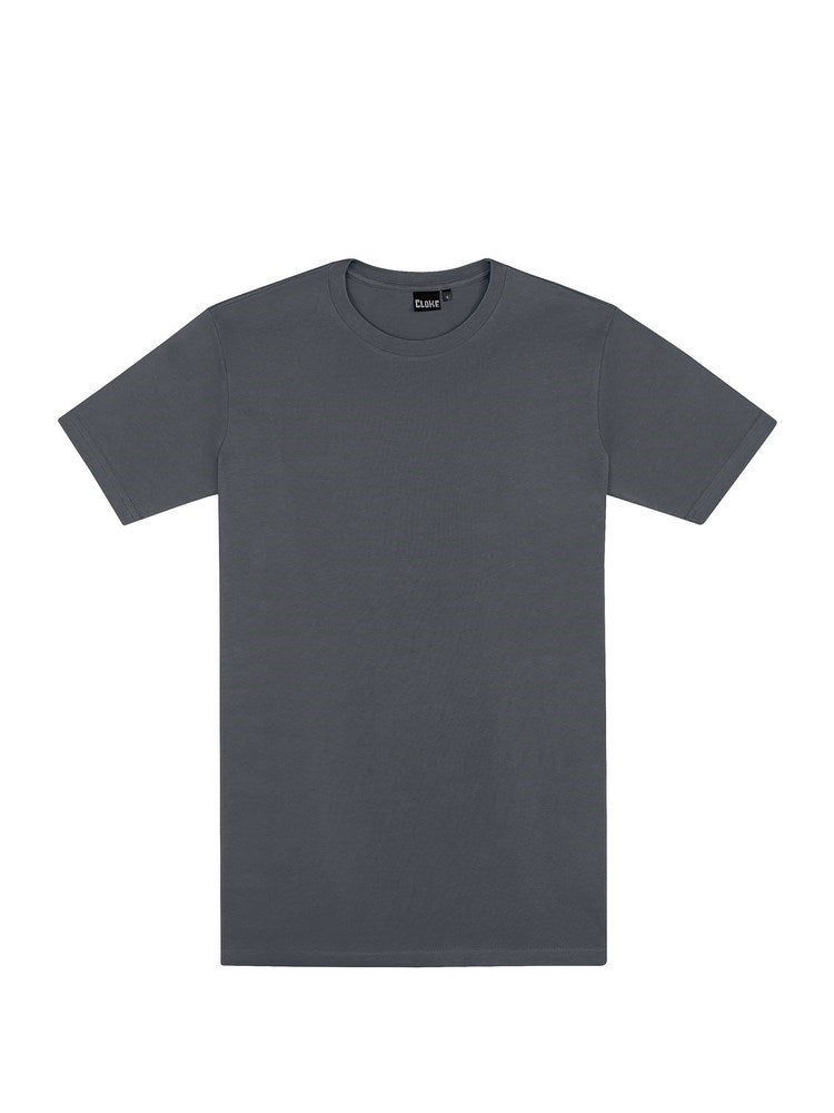 OUTLINE COTTON T-SHIRT - Cloke | Crew Neck