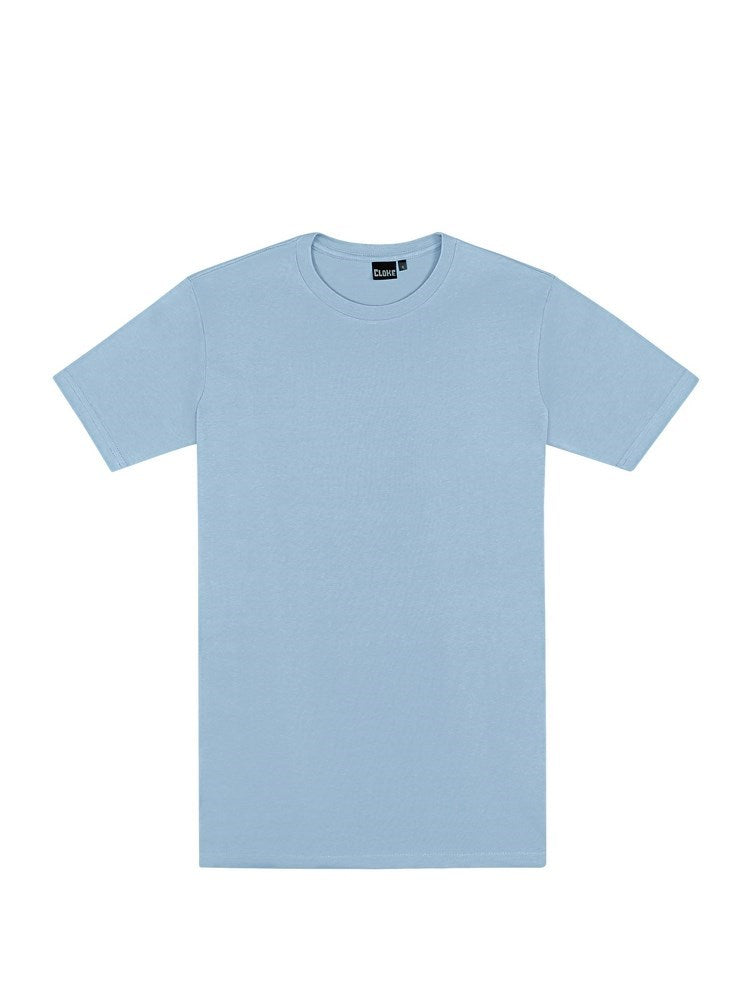 OUTLINE COTTON T-SHIRT - Cloke | Crew Neck