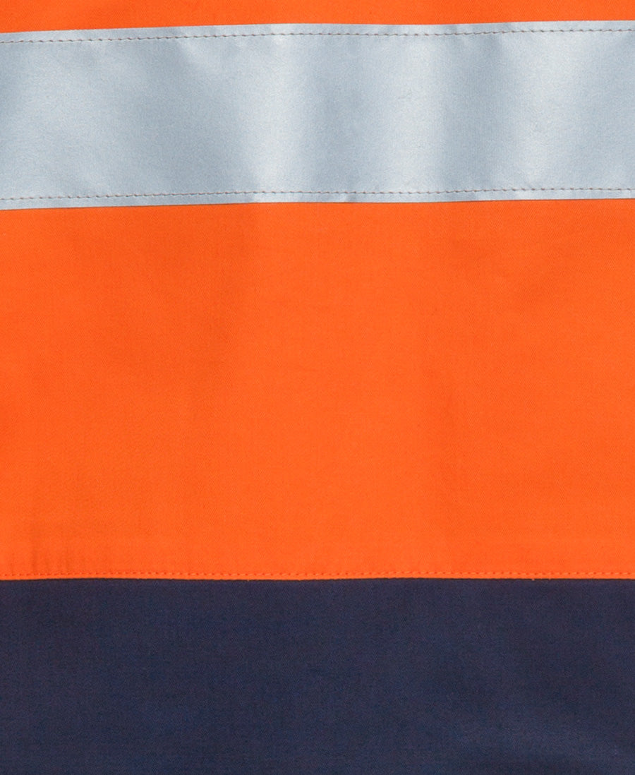 STAG HI VIS WORKSHIRT -  Long Sleeve | Cotton | Reflective Tape | Multi Colour Options
